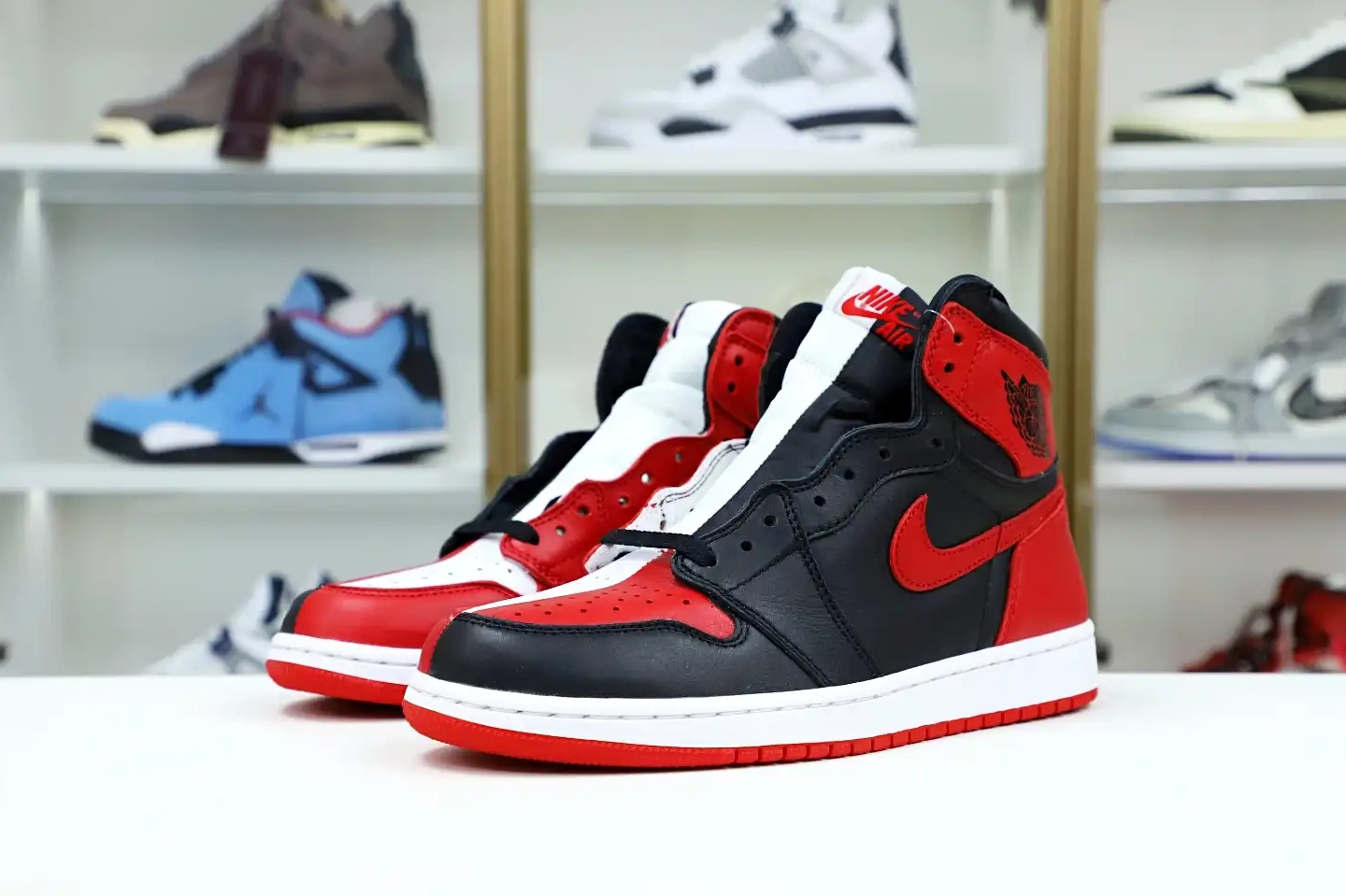 Kimikick RETRO NRG EXCLUSIVE CHICAGO OG 1 'HOMAGE JORDAN HOME' HIGH TO AIR 0806